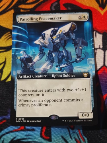 Extended patrolling peacemaker - patrolling,