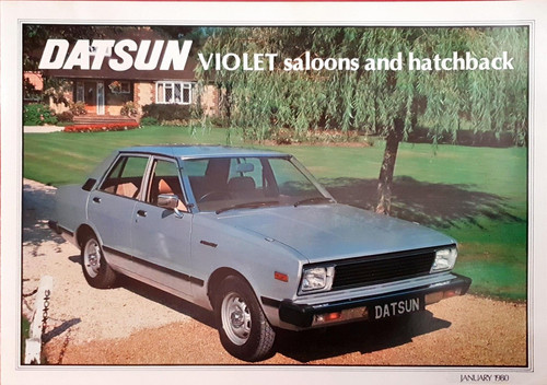 Datsun violet brochure 1980 - datsun,