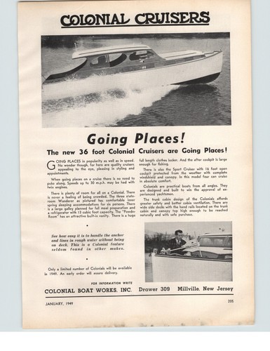 1949 paper colonial - 1949, ad