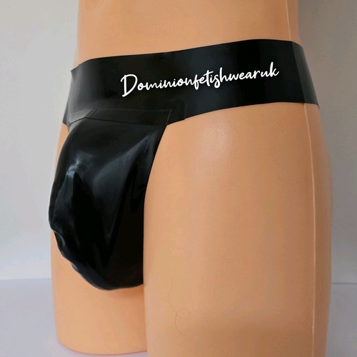 Male pouch thong black - pouch,