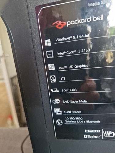 Packard bell imédia s2885 - bell,