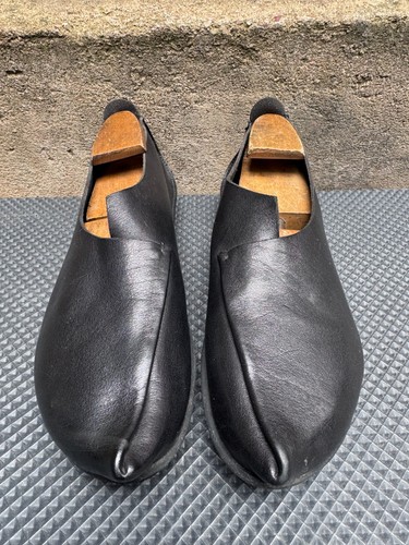 Trippen moraine leather black - trippen,