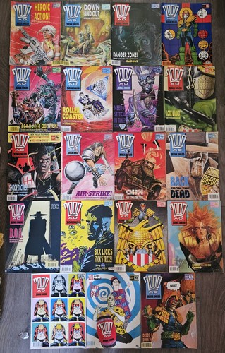 2000ad comics job lot 19 - job,