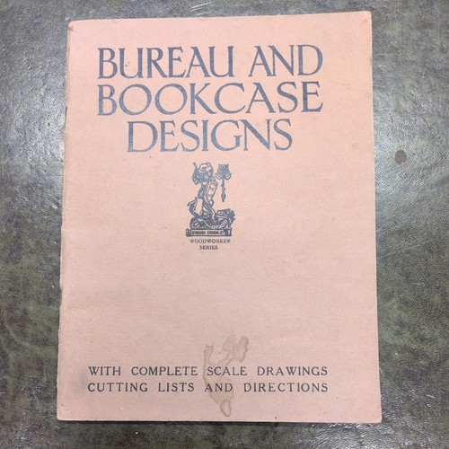 Bureau and bookcase designs - bureau,
