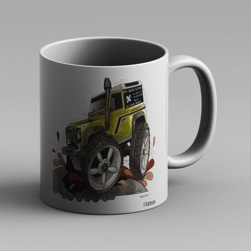 Kartoons koolart mug - koolart, land