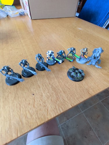 Mixed necron miniatures - mixed,