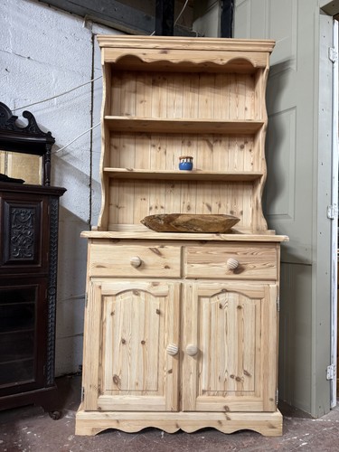Stripped pine dresser - stripped,