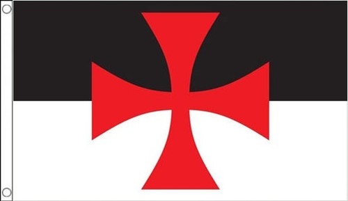 Knights templar crusades flag - knights,