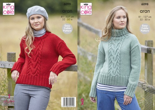 Knitting pattern womens cable - knitting,