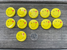 Lot of 11 Smiley Face Buttons