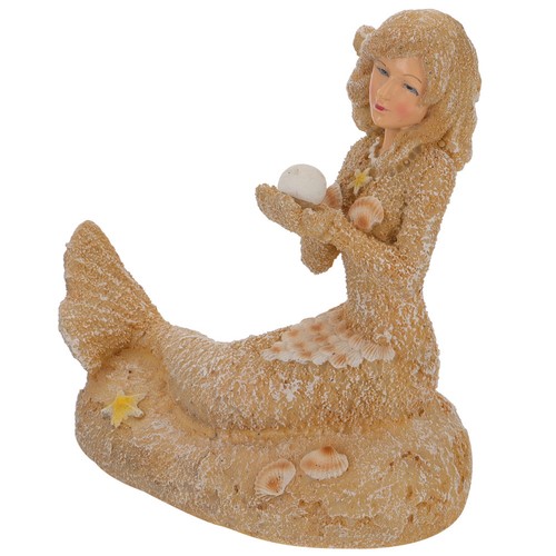 1pc fish tank mermaid statue - 1pc,