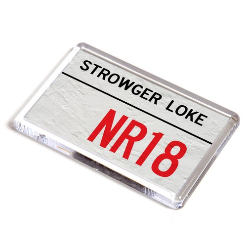 Fridge magnet strowger loke - fridge,