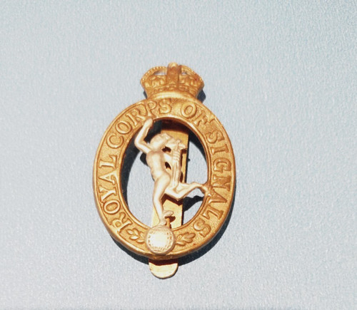 Ww2 royal corps signals cap - ww2, of