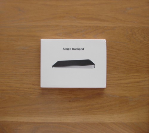 Apple magic trackpad black - -,