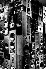 Guitar Speakers A3 A4 Print