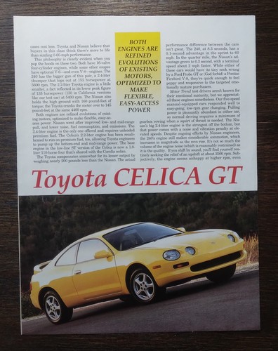 1994 vtg car print yellow - vtg,