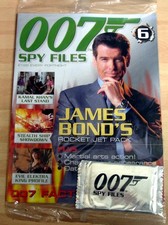 JAMES BOND 007 Spy Files Magazine # 6 Plus Card Pack Still Sealed + issues 1 - 4