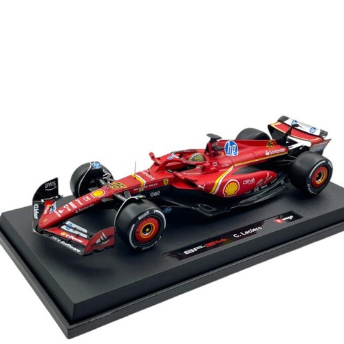 Bburago ferrari sf 24 - f1, 1/18