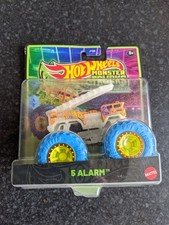 Hot Wheels Monster Truck Glow in the Dark 5 Alarm Fire Engine