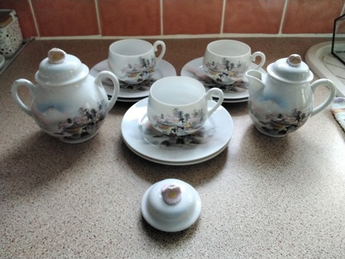 Japanese egg shell porcelain - japanese,