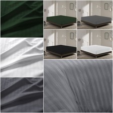 Satin stripe extra deep - extra, fitted