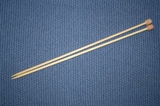 Prym Bamboo Knitting Needles Pair  Size 5.0 mm 33 cm long - no packing