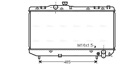 To2142 ava radiator - radiator, fit