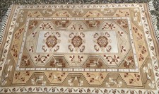 Antik Milas Wool On Wool Rug Carpet Hand Made In Turkey 2.22x1.43m Model 3790