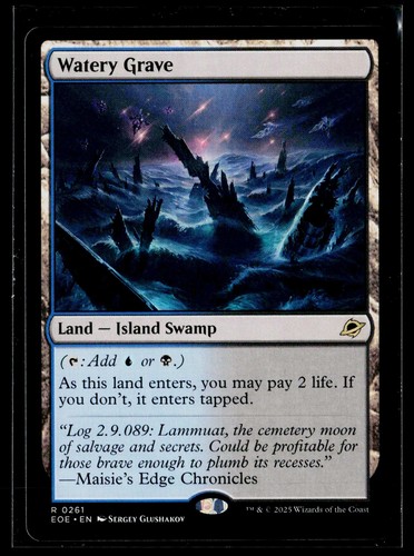 Watery grave edge - edge, of