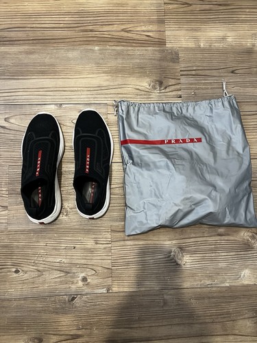 Prada slip trainers mens - slip, on