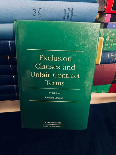 Exclusion clauses and - exclusion,