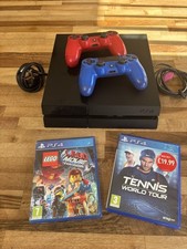 Sony Ps4 Original 4 Black 500GB With Two Controllers,games And Wires 
