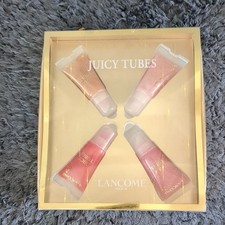 LANCOME Juicy Tubes  Boxed Gift Set  4 x 7ml Tubes Lip Gloss -Unused