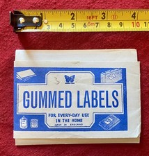 WW2 Home Front Gummed Labels