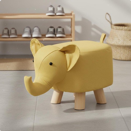 Elephant silhouette padded - elephant,