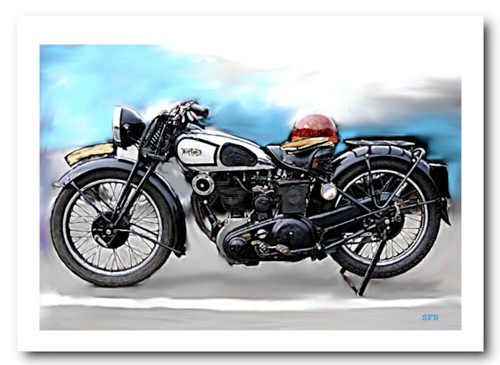 Norton motorbike birthday - norton,