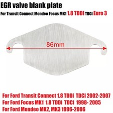 EGR valve blank plate for Ford