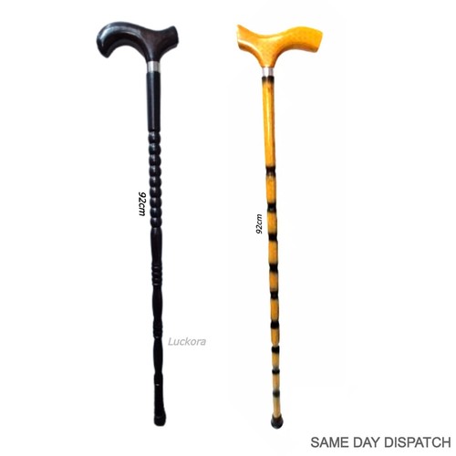 Wooden walking stick - wooden, premium