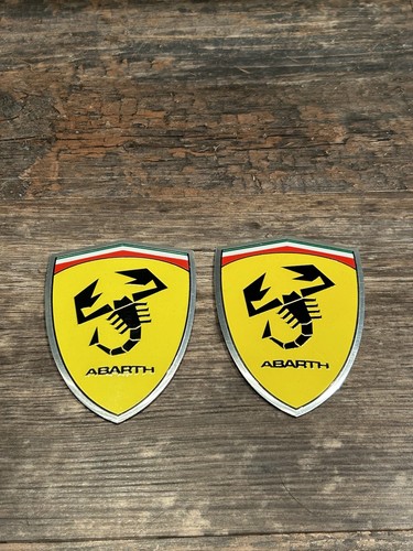 Pair yellow scorpion shield - pair, of