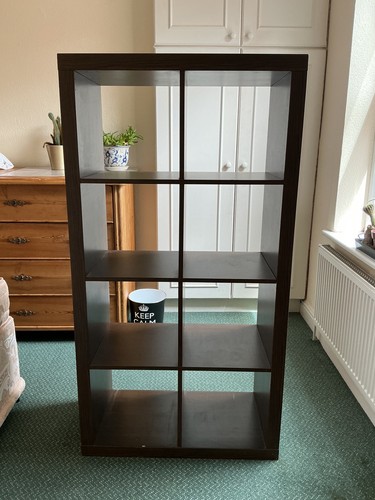 Ikea cube wooden bookcase - ikea,