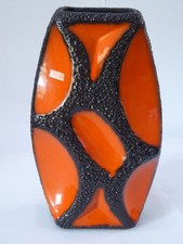 Roth 311 Orange Lozenge Vase