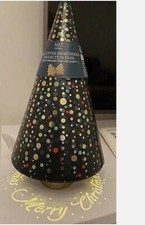 M&S Christmas No Shortbread Projection Tree With LED Lights Xmas Tree