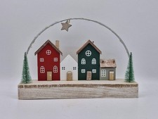 Christmas Houses with LED Hoop