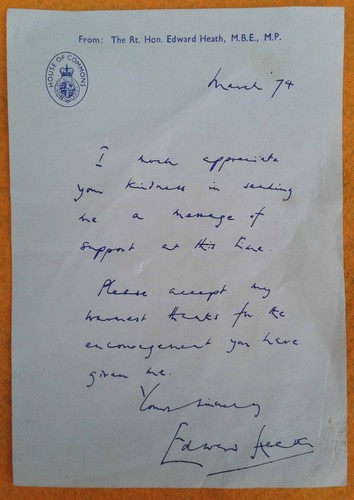 Hon edward heath mp - heath,