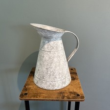 Grey metallic distressed