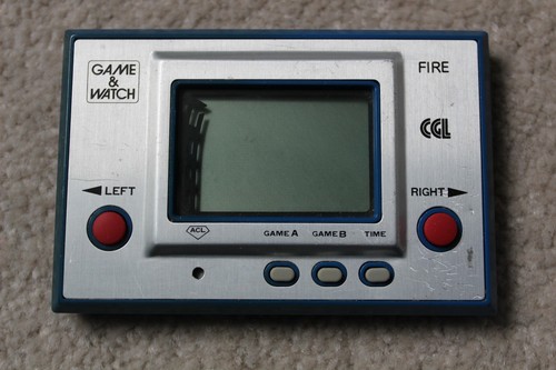 Nintendo game watch silver - nintendo,