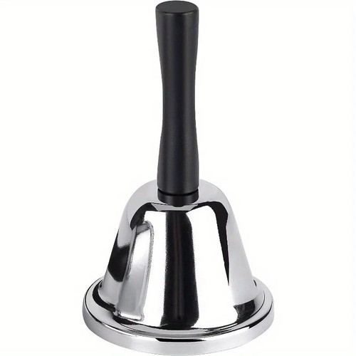 Hand bell stainless steel - stainless,