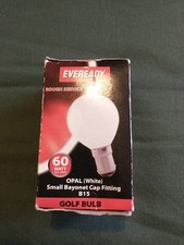 Light Bulb Golf Ball Size Bayonet 60w
