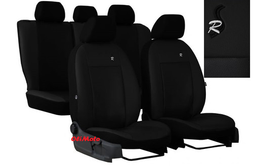 Universal black eco leather - universal, eco-leather