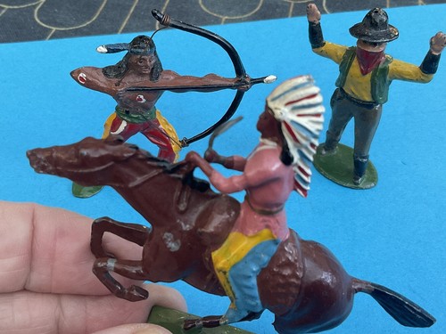 Britains lead cowboy and - lead,